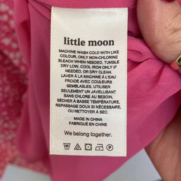 ❗️SOLD❗️Aritzia Little Moon Floral Spritz Dress Size S - Picture 9 of 10